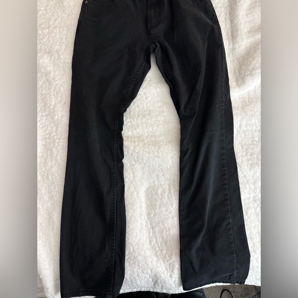 ⭐️ 3/$20 Levi's 511 kids girls black corduroy pants-slim fit. Size 12 26x26